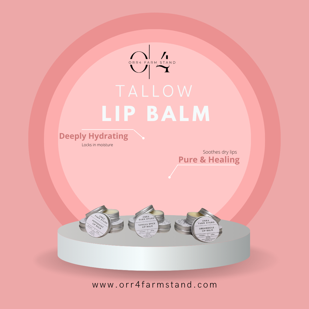 Tallow Lip Balm – Deep Hydration
