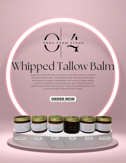 Whipped Tallow Balm – Nourishing Solutions for Every Skin Need