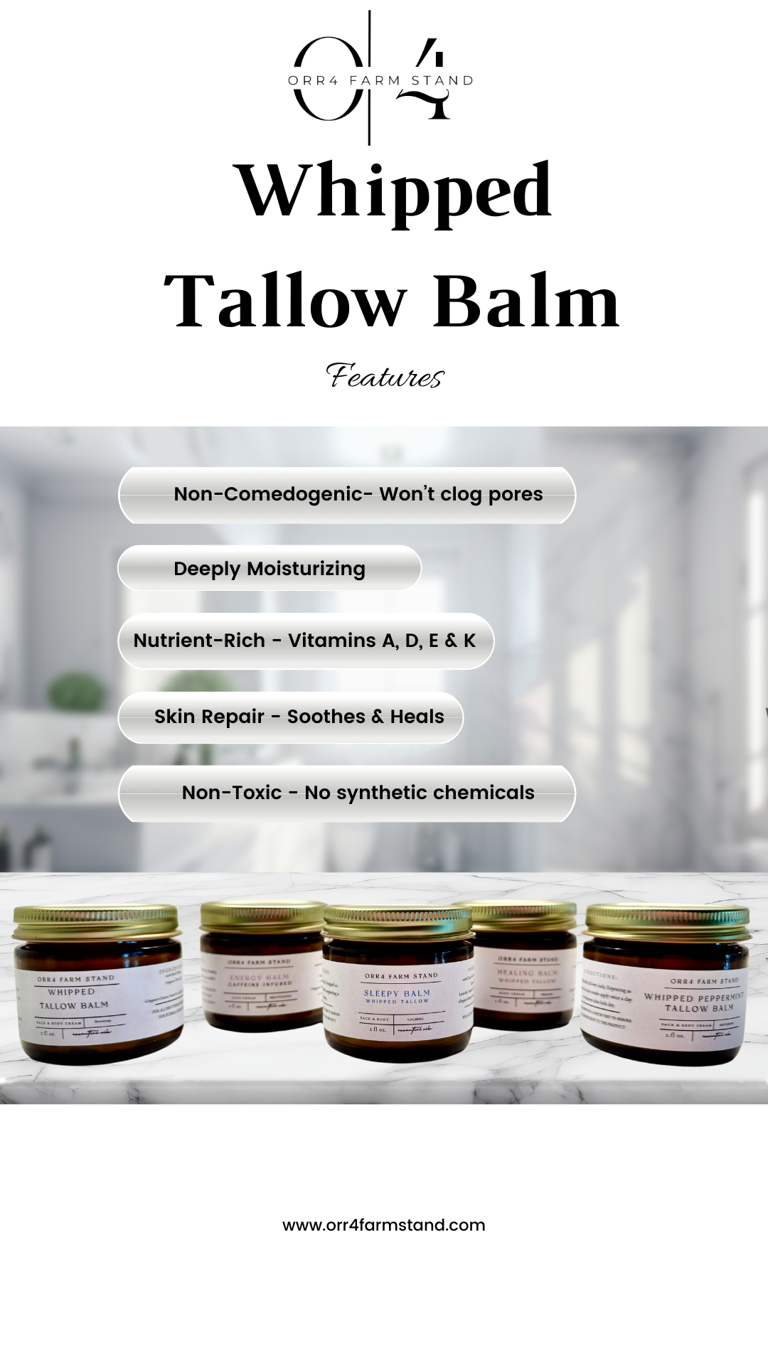 Whipped Tallow Balm – Nourishing Solutions for Every Skin Need