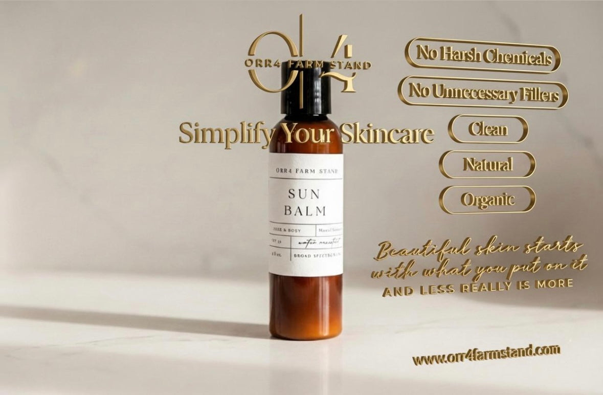 Organic Sun Balm- Pure Tallow