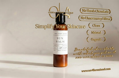 Organic Sun Balm- Pure Tallow