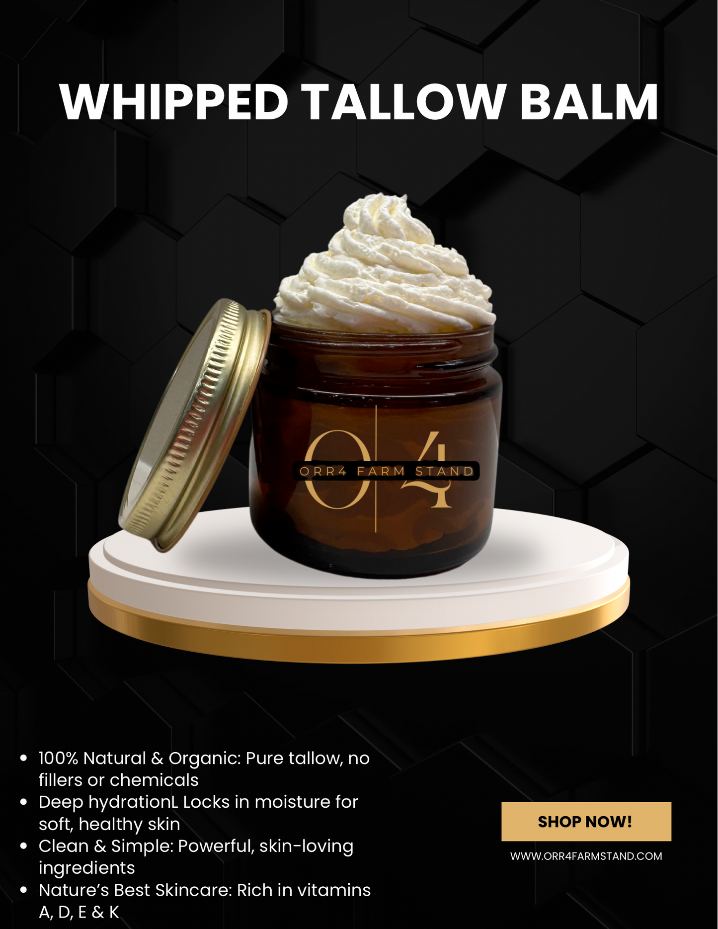 Whipped Tallow Balm – Nourishing Solutions for Every Skin Need