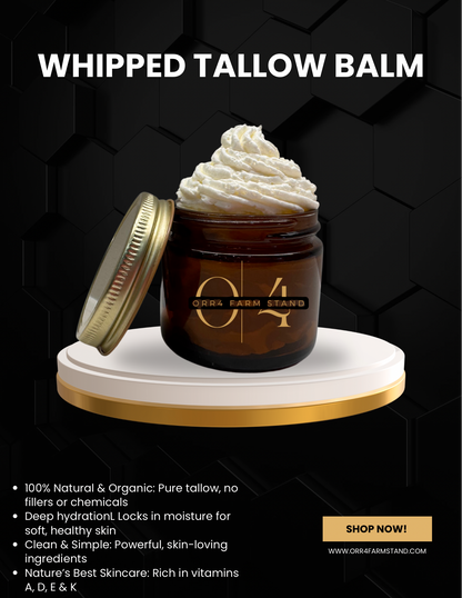 Whipped Tallow Balm – Nourishing Solutions for Every Skin Need