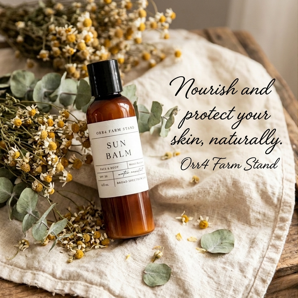 Organic Sun Balm- Pure Tallow