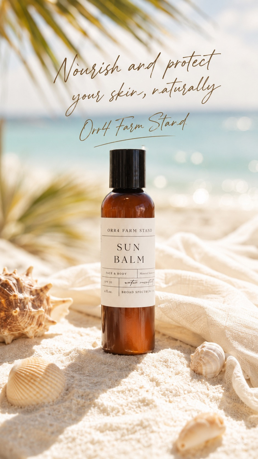 Organic Sun Balm- Pure Tallow