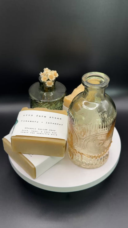 Organic Tallow Soap– Nourishing Hand, Face, & Body Bar